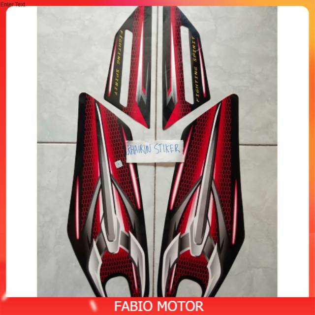 Striping rx king 2007 merah