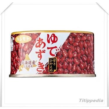 

Hashimoto Hokkaido Yude Azuke Canned Red Bean Canned Food 190g