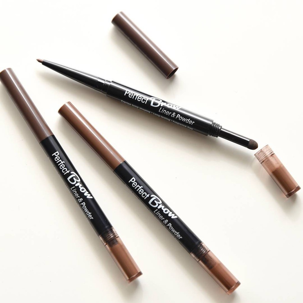 SILKYGIRL Hi-Defenition Brow Liner Soft Black / Dark Brown