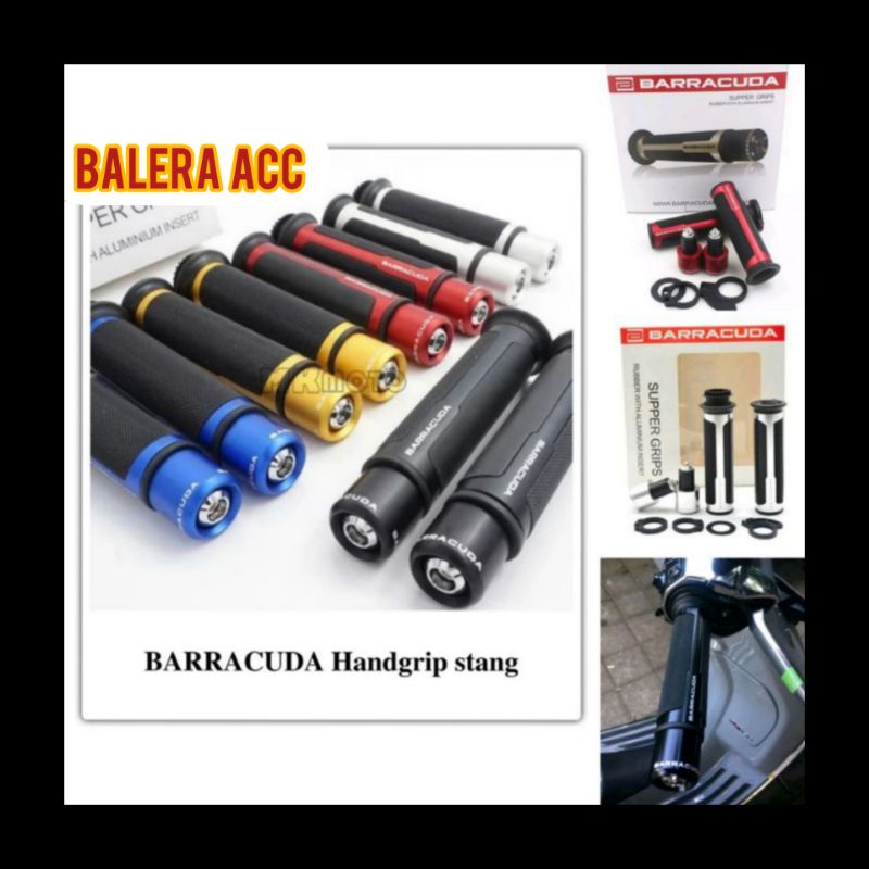 BARRACUDA Handgrip stang PnP nmax aerox vespa lexi vario mio beat scoopy universal