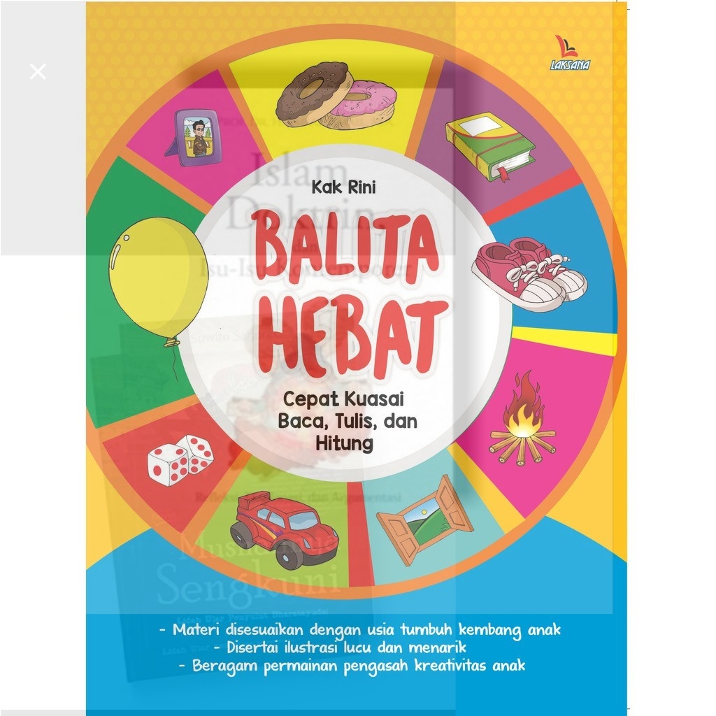 Buku Balita Hebat Cepat Baca Tulis dan Hitung