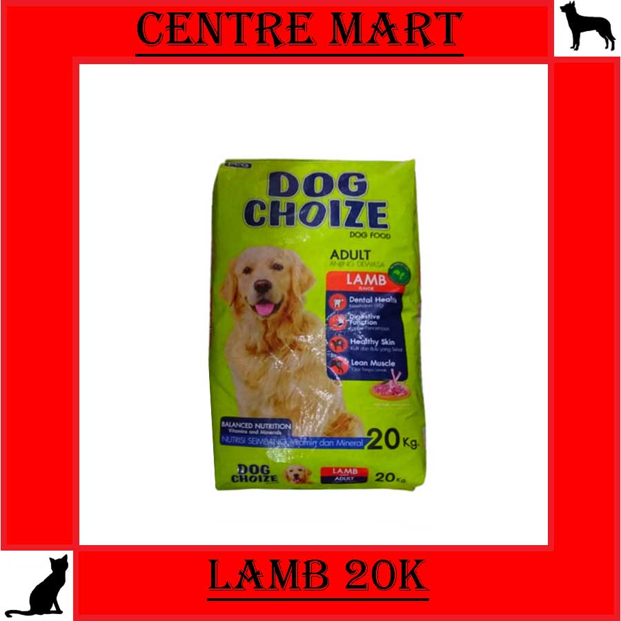 Dog Choize Lamb 20KG