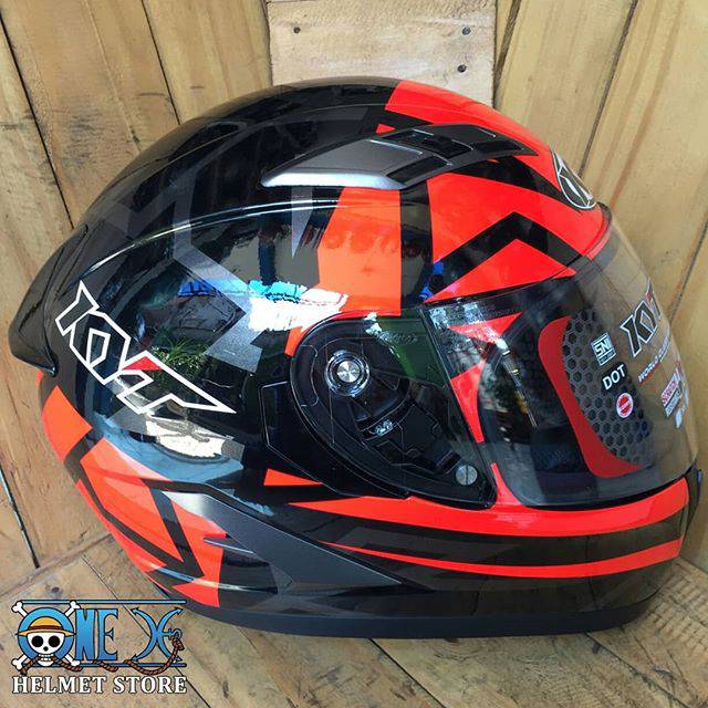 HELM KYT FALCON 2 Faster Red Fluo