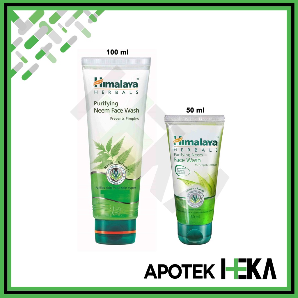 Himalaya Purifying Neem Face Wash - Pencuci Wajah (SEMARANG)