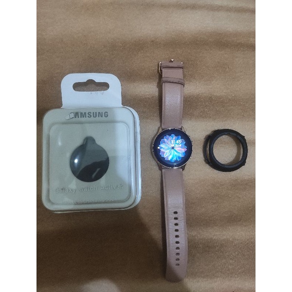 Samsung Galaxy Watch Active 2 gold (preloved/bekas/second)