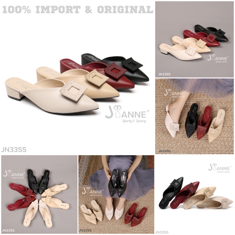 SALE! [ORIGINAL] JOANNE Pump Heel Shoes Sepatu Kerja Wanita #JN3355