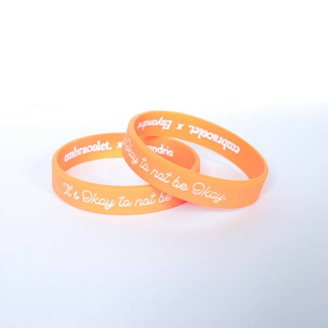 It's Okay To Not Be Okay - Gelang Karet Silicone | Gelang Fashion | Wristband | Bracelet