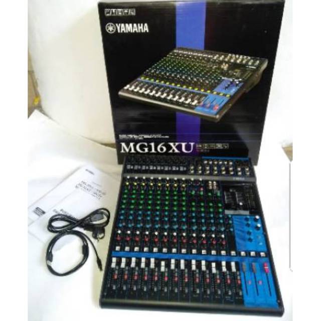 MIXER AUDIO YAMAHA MG 16XU/MG16 XU/MG 16 XU/MG16XU ( 16 Channel )BARU