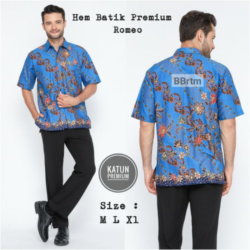 batik kerja pria/kemeja batik pria/kemeja kerja pria