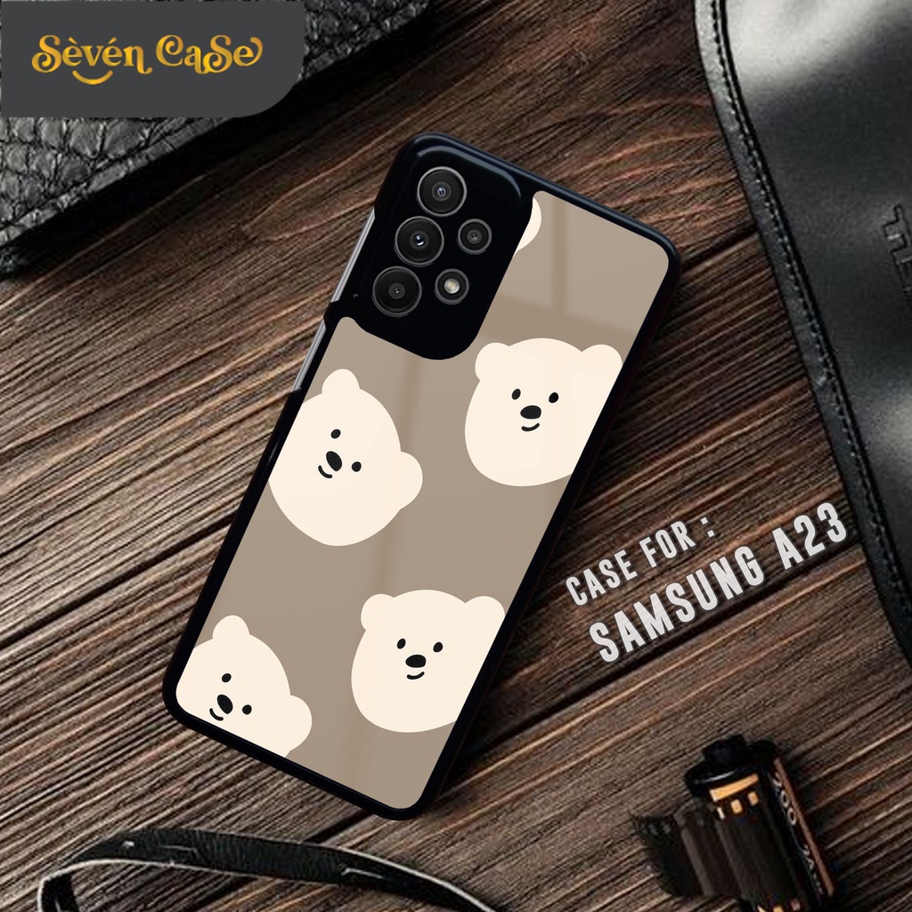 Case SAMSUNG A23 4G - Casing SAMSUNG A23 4G [ BEAR ] Silikon SAMSUNG A23 4G - Case Hp - Case Mewah -