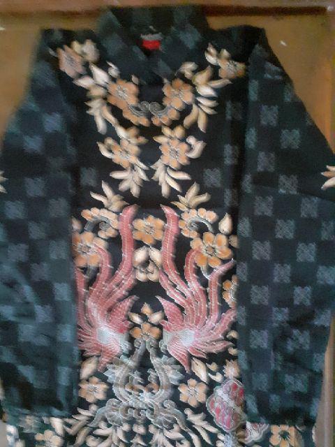 Grosir Baju Batik Pria Slimfit Asli Lengan Panjang Luigi Batani