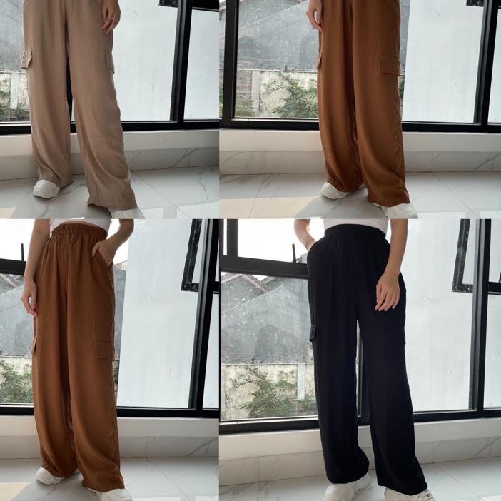 ☆Terlaku☆ KARL KULOT BLACK // CREAM // GINGER LAVVELA ,,,,,