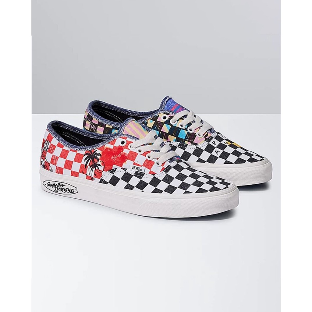 SEPATU VANS OFF THE WALL | AUTHENTIC STRANGER THINGS MULTI MARSMELLOW