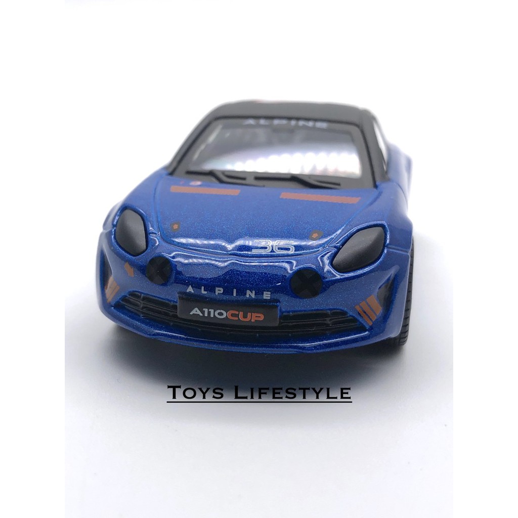 Bburago Diecast - Alpine A110 Cup 36 Skala 1:43 (Racing)