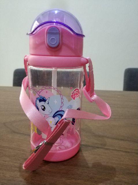 Botol Minum Anak Karakter Mobil Tayo Little Bus Little Pony 500ml Tempat Minum Bekal Sekolah Hadiah