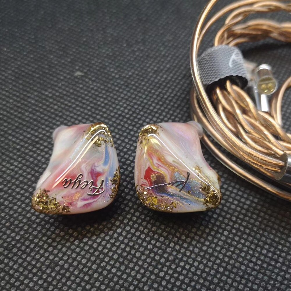 New KINERA Freya 3BA+1DD Hybrid In Ear Earphones Earbud Hand Painted HIFI DJ Monitor Sport Earplug Headset