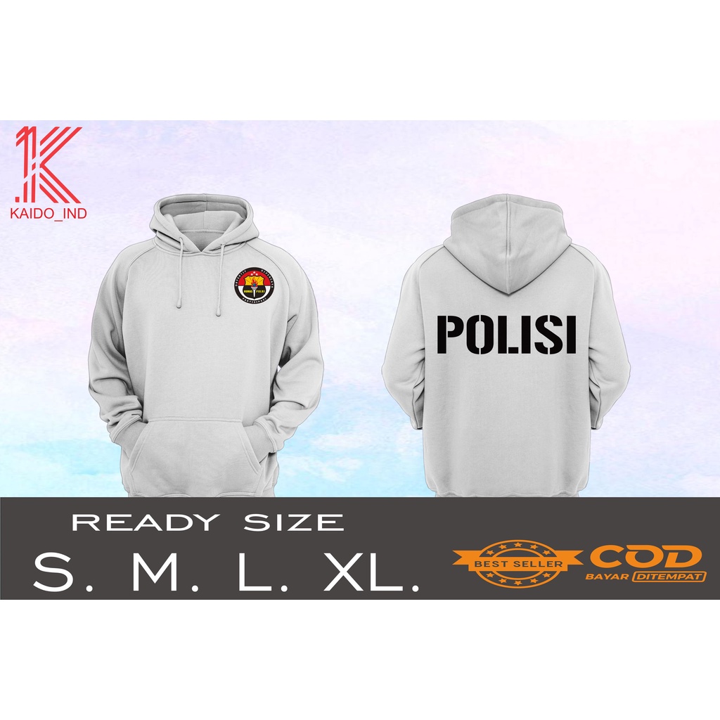 HOODIE HUMAS POLRI Polisi Indonesia Logo HOODIE Distro | HOODIE PRIA | JAKET PRIA | HOODIE KEREN
