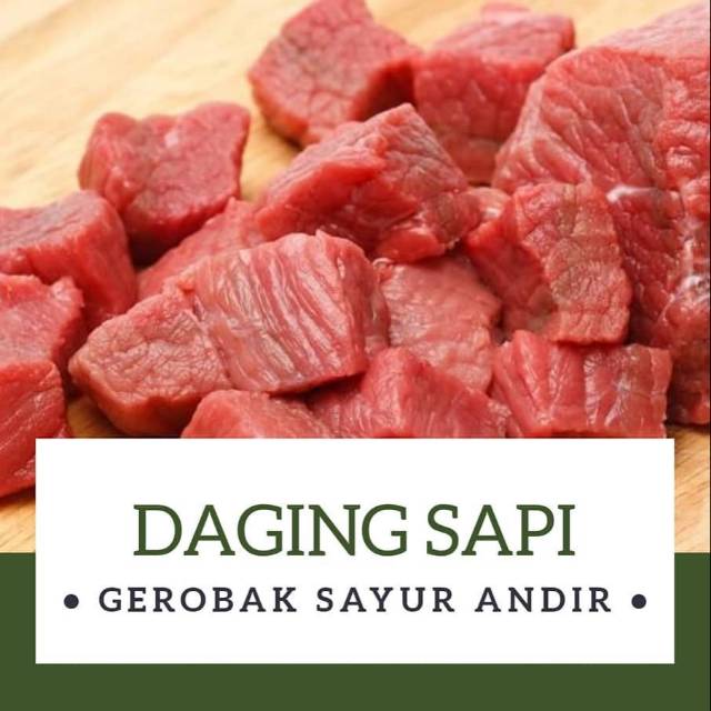 

DAGING SAPI / 500gr