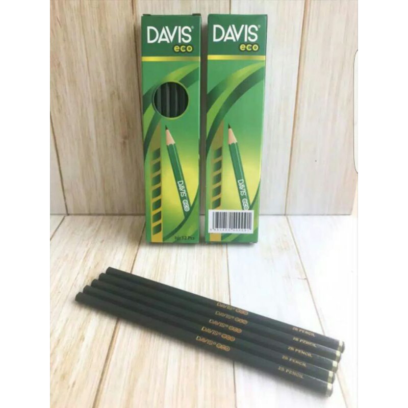 

PENSIL 2B DAVIS ECO HIJAU termurah