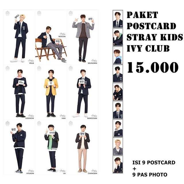 PAKET STRAY KIDS IVY CLUB