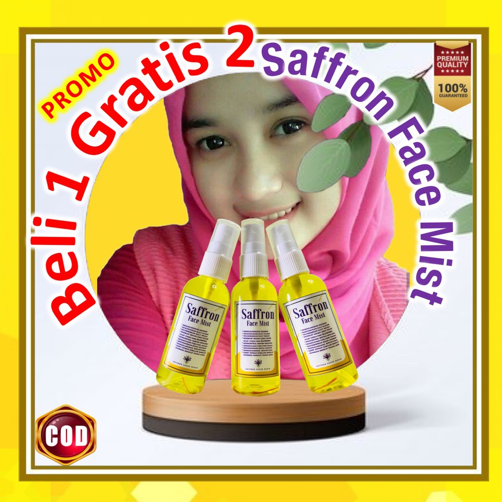 Safron Face Mist Organik Facemist Safron Safron Face Mist Premium FaceMist Saffron