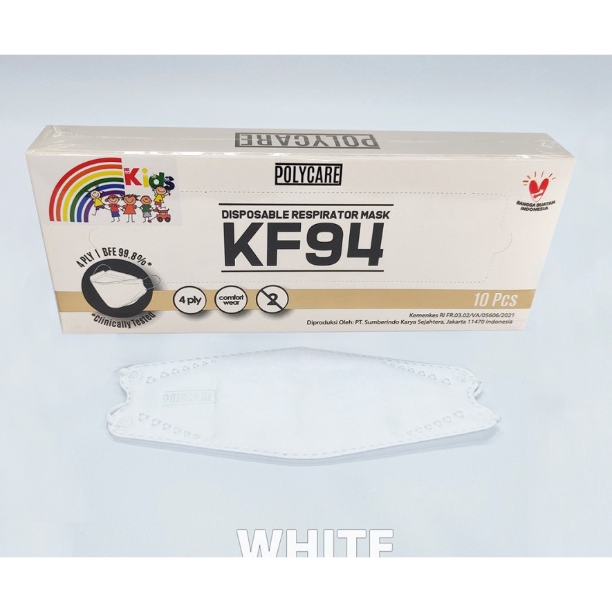 MASKER KF94 POLYCARE KIDS
