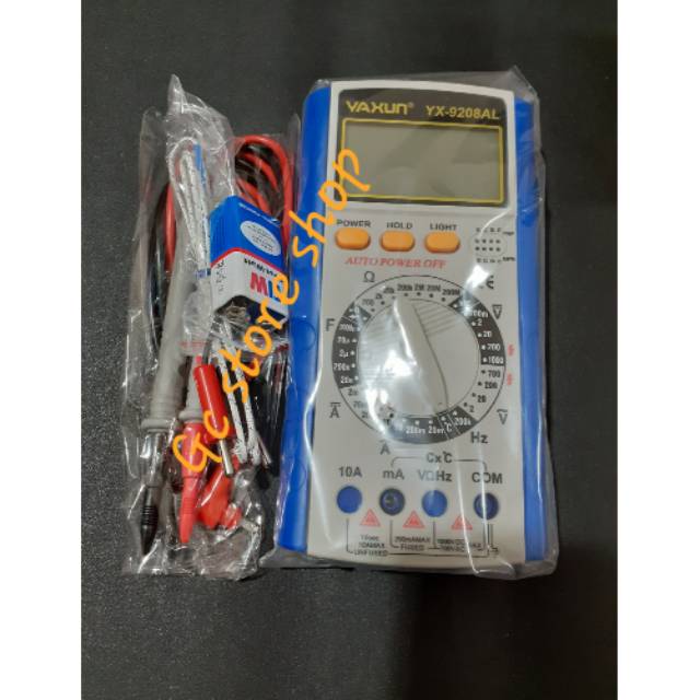 Avometer Digital Multitester Yaxun yx-9208al