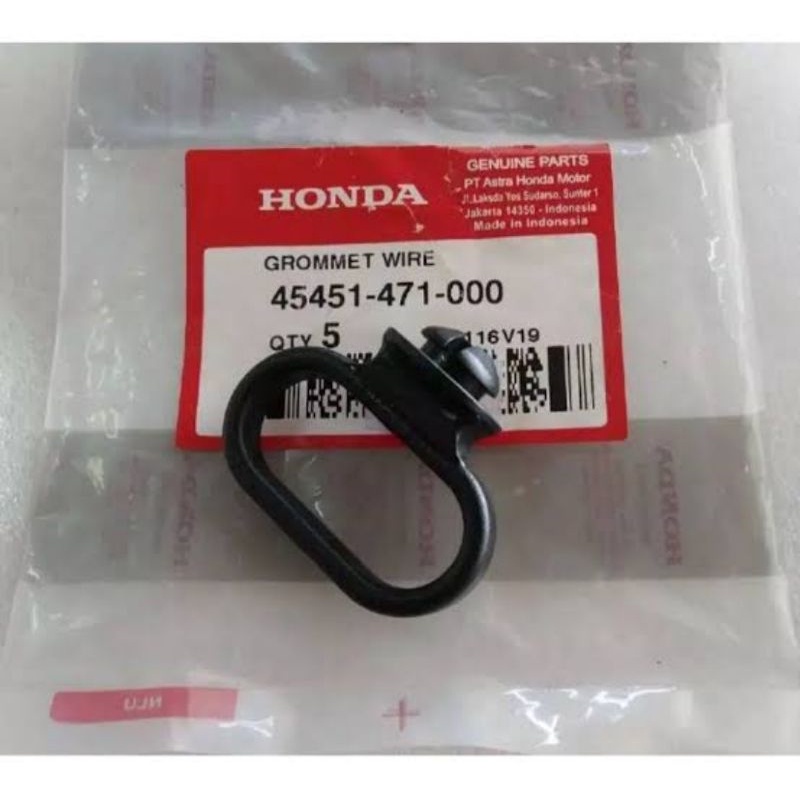 Grommet Wire Karet Pengikat Kabel Speedometer dan Kolongan Rem Depan Grand Legenda Supra Fit Win Meg
