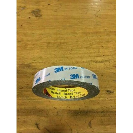 

Double tape 3M Putih / Abu Berkualitas ( Lem bolak balik)