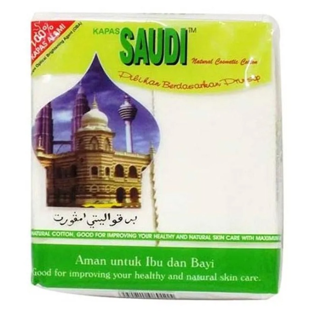 Kapas Muka/Facial Cotton Saudi Choice 35 Gram