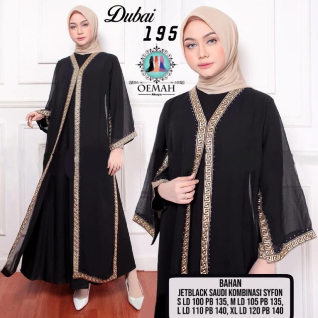 ABAYA DUBAI 195 exclusive ABAYA PESTA
