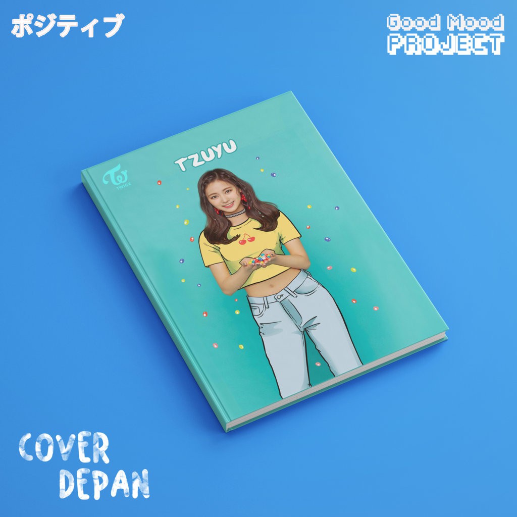 

Buku Catatan KPOP Twice Tzuyu Korea Hardcover A5 Buku Tulis Notebook Agenda Jurnal Planner