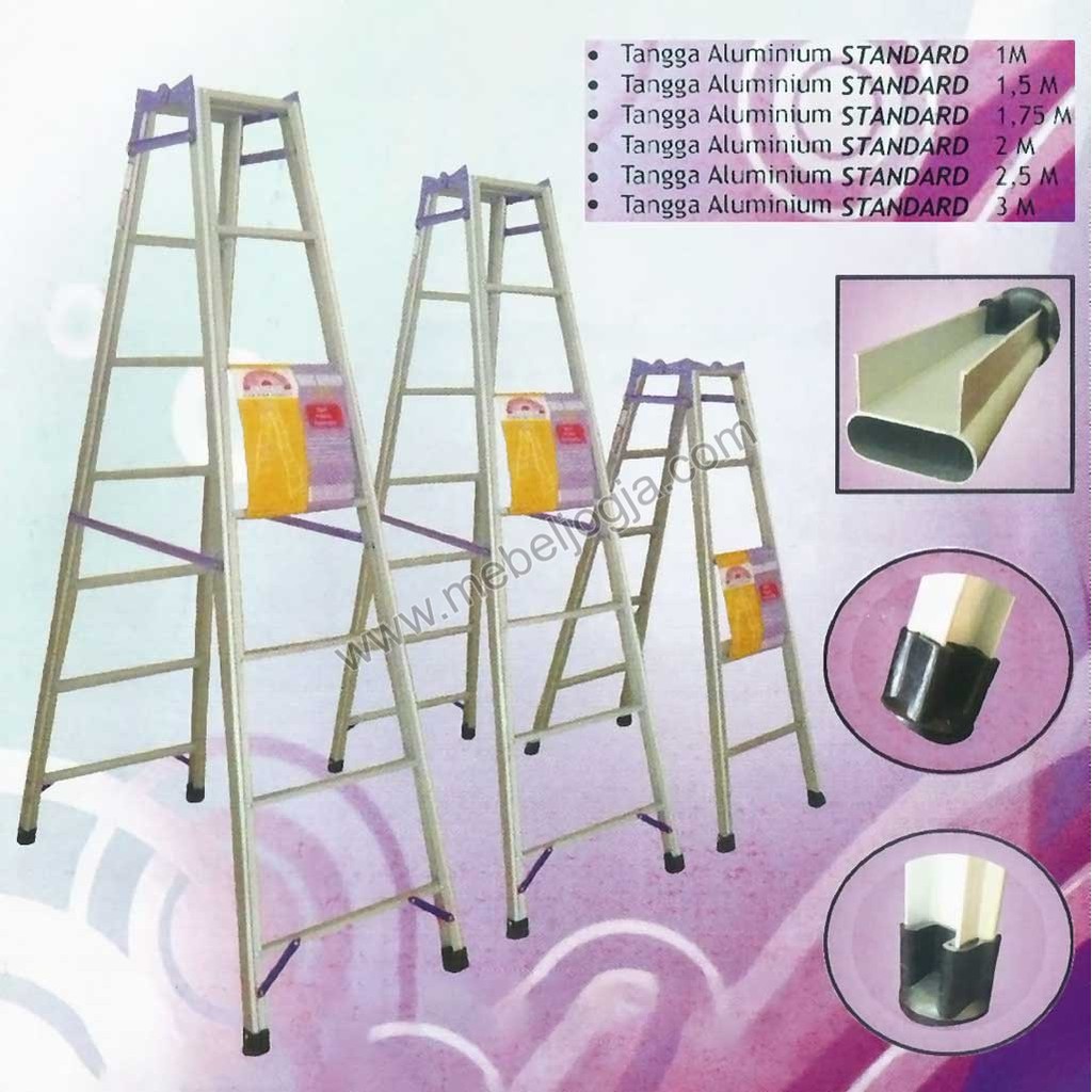 TANGGA ALUMINIUM STANDART MATAHARI 1,5 METER