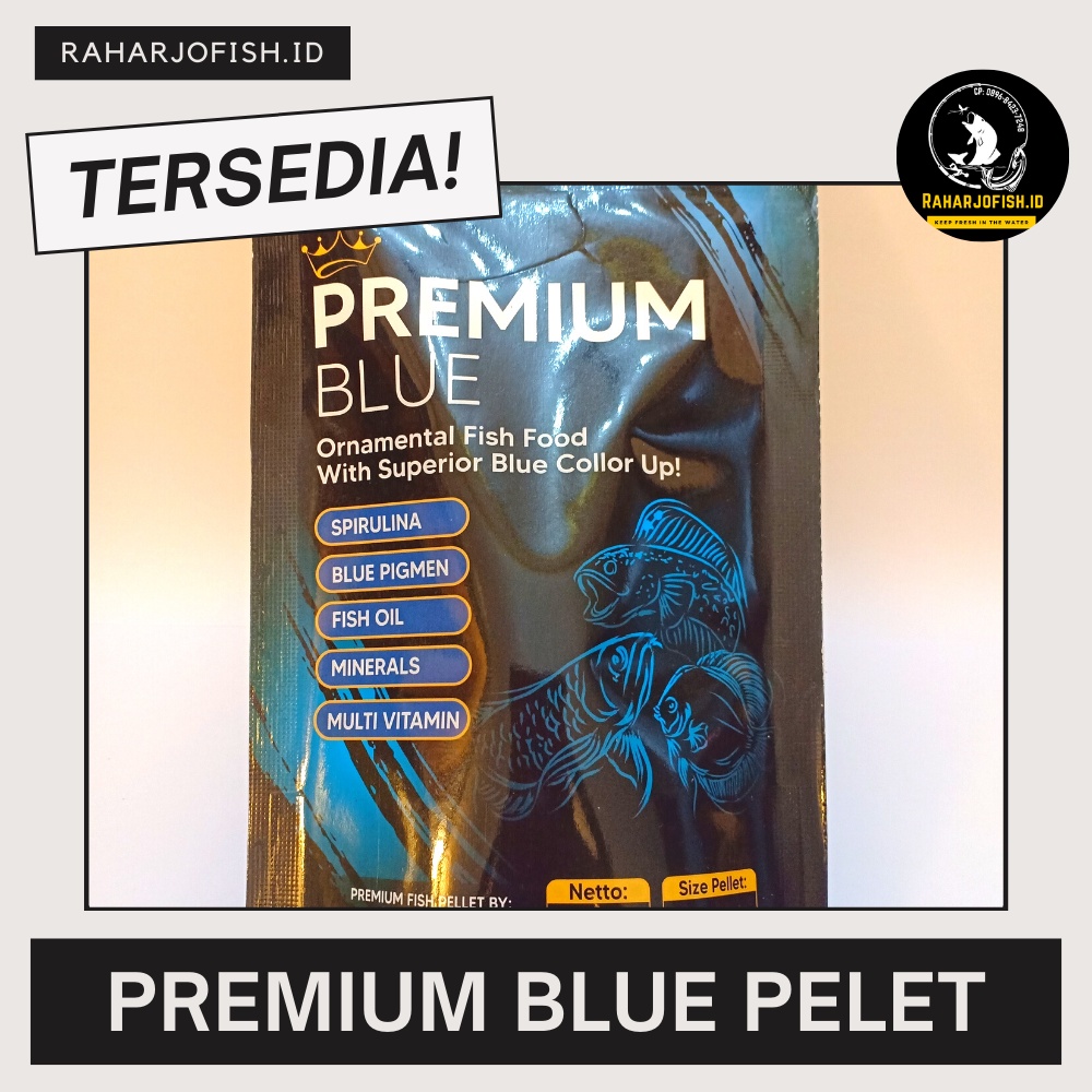 Pelet Ikan Blue Pulchra Boyfish - Pelet Ikan Boyfish - Pelet Ikan Chana Asiatica Boyfish - Pelet Ika