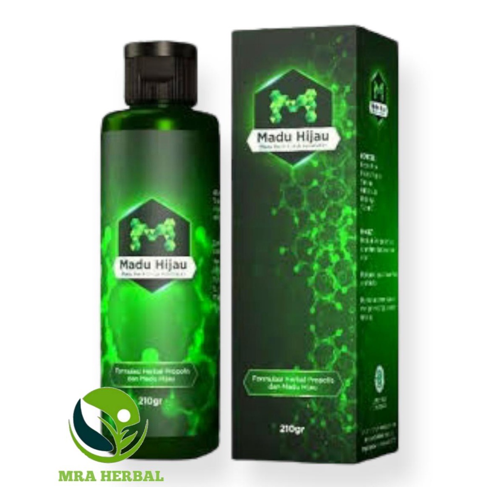 Madu Hijau Original 210gr // Madu Hijau Insani  | Obat Herbal Asam Lambung dan Gerd - 130 gr