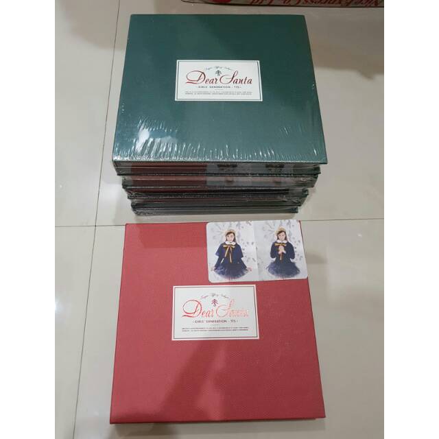 SNSD TTS - Dear Santa unsealed (cd + photocard)