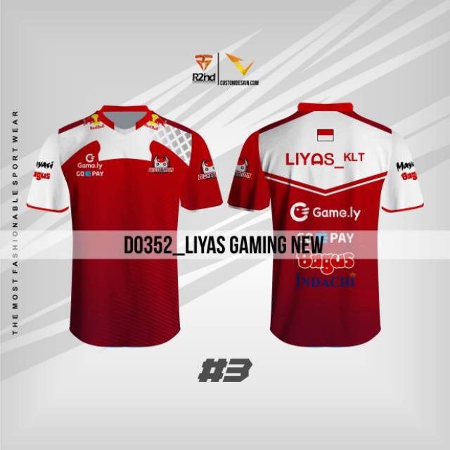 Jersey gaming printing
