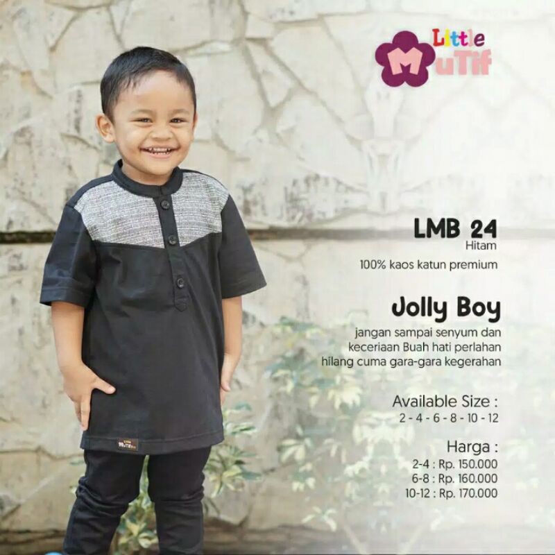 KOKO ANAK MUTIF LMB 42 hitam ms