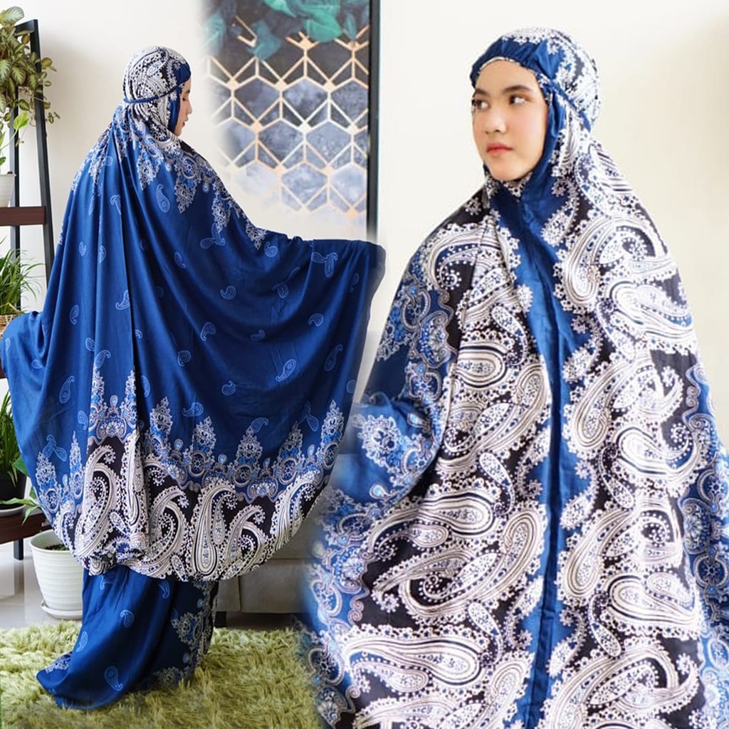 HOPYLOVY - Mukena Dewasa Rayon Bali Motif Fatimah