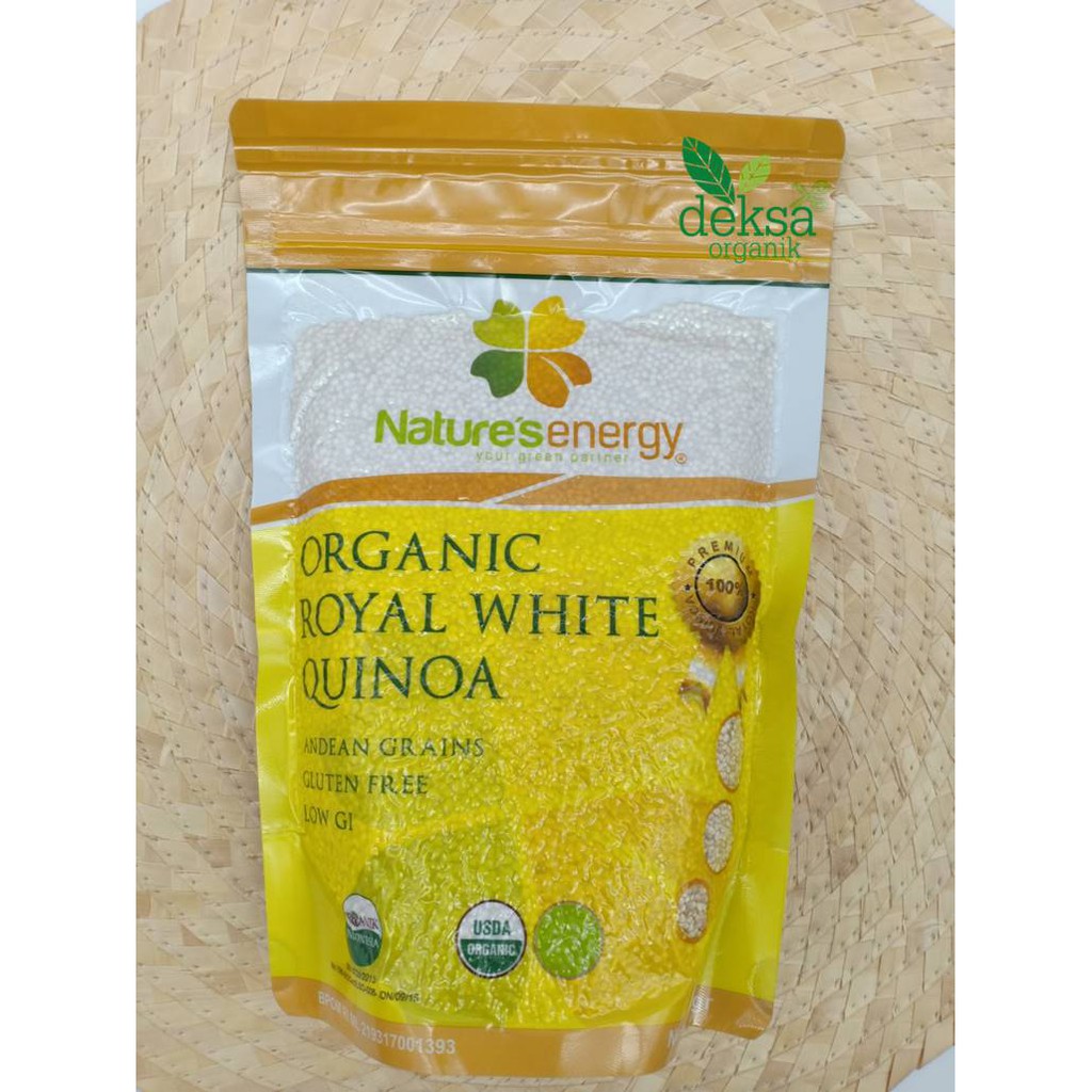 

Natures Energy White Quinoa / Quinoa Organik 500gr