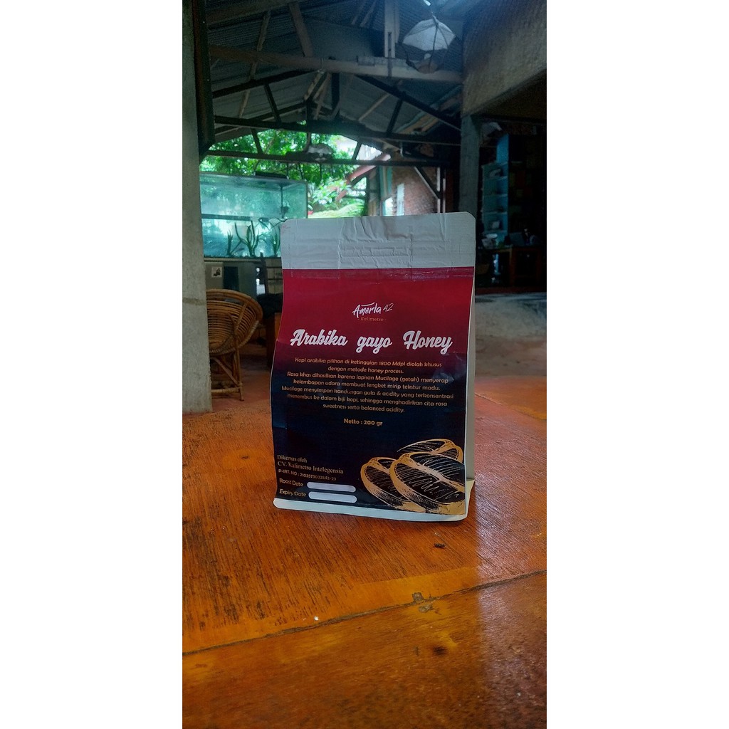 

Kopi arabika gayo honey
