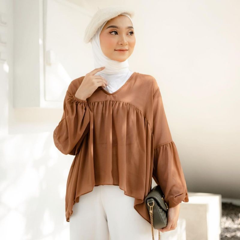 BLOUSE CERUTY DEALOVA / INZA BLOUSE CERUTI / DEALOVA BLOUSE OUTER / OUTER CERUTY BABYDOLL