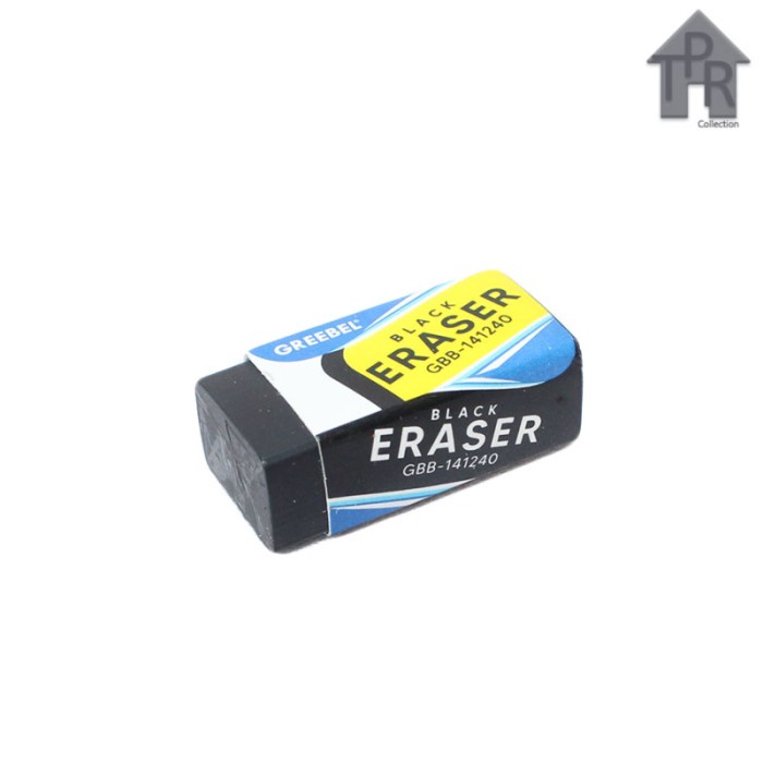 Penghapus Greebel Eraser GBB-141240 S - Hitam