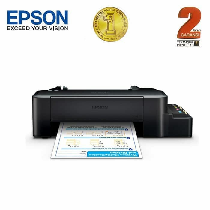 PRINTER EPSON L120 + TINTA ORIGINAL RESMI