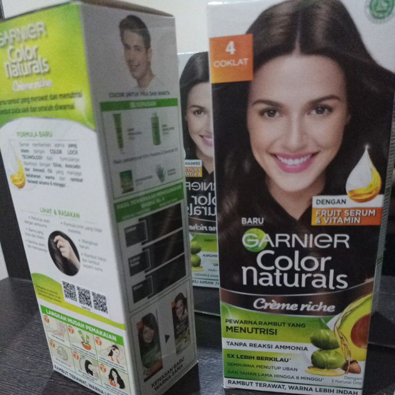 GARNIER PEWARNA RAMBUT NO-4 (COKLAT)