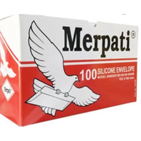 

Amplop Besar Merpati Polos No 90 80 GRAM Silicone (Perekat) - 100 Amplop