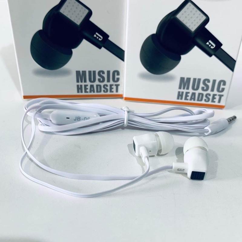 Handfree Headset Earphone JBL JB 06 Music Universal Headset with Mic High Quality