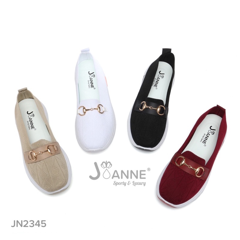 RESTOCK! [ORIGINAL] JOANNE Slip On Sneakers Shoes Sepatu Wanita #JN2345