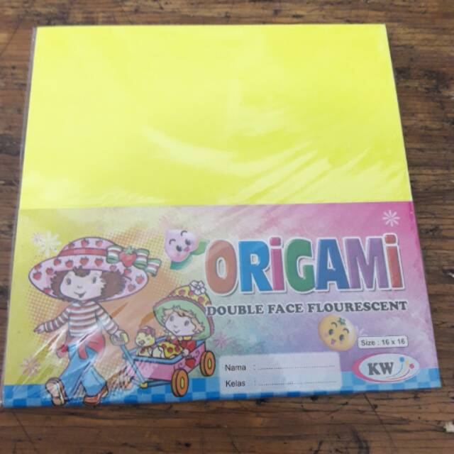 

Kertas Origami 2 Sisi Warna 16 x 16