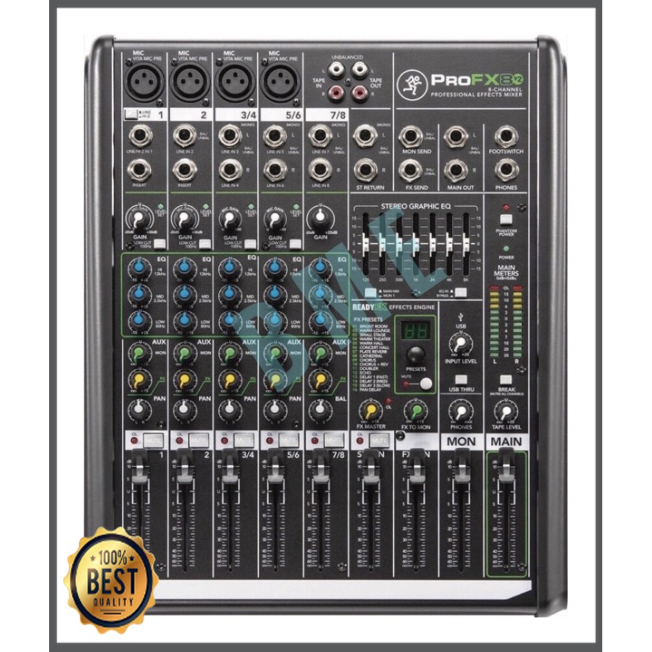 Mishad Shop -  Mixer Mackie Pro FX 8 V2 (Original) GU-5117-1672